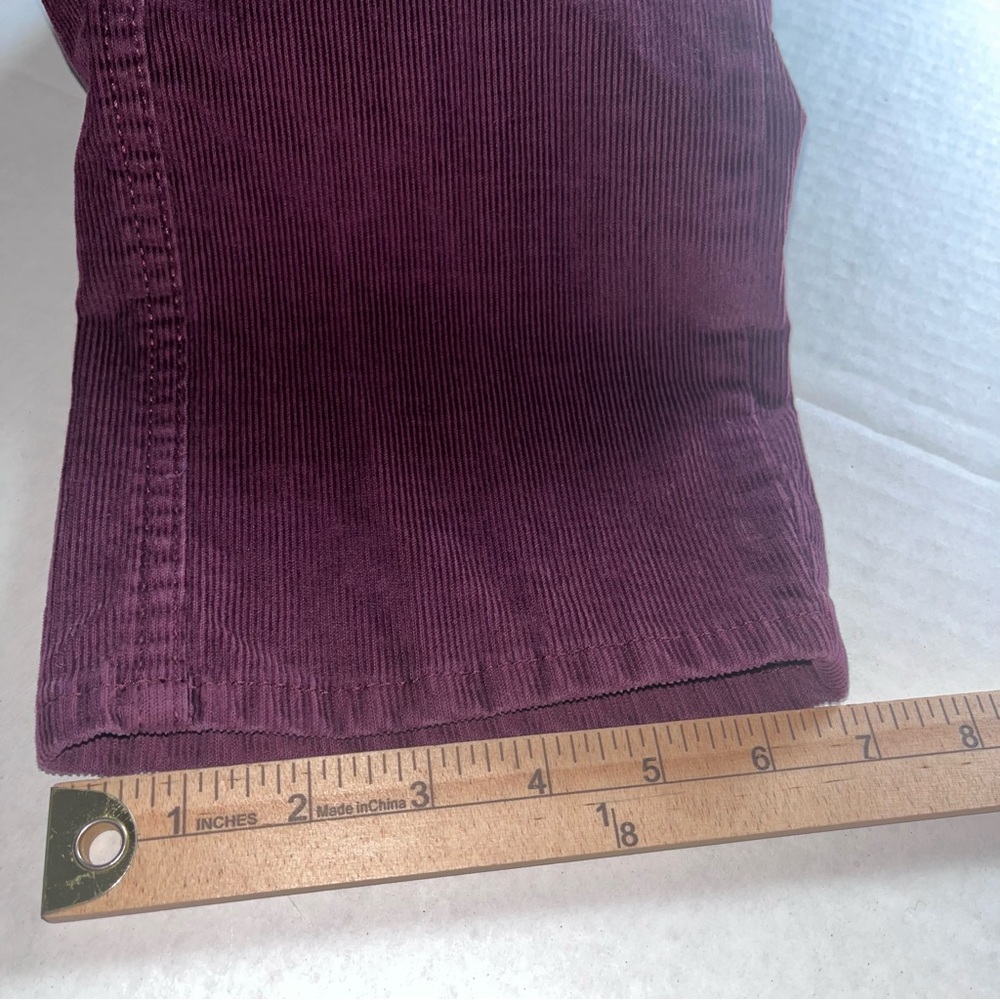 LL Bean Beanflex‎ Straight Leg Favorite Fit Corduroy Pants 6 Petite - Picture 9 of 12